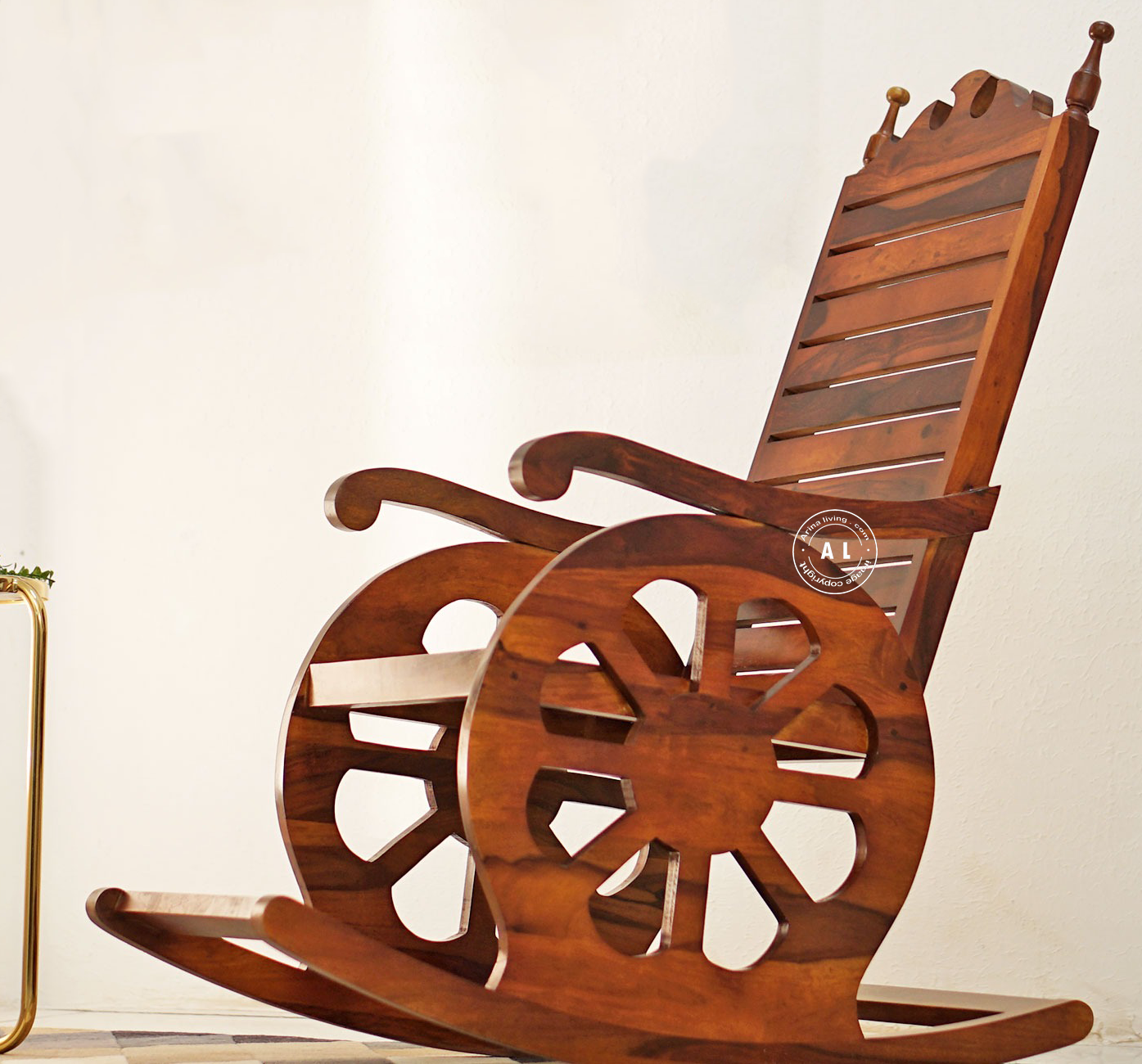 Rocking Chair - Honey Finish Arina Living
