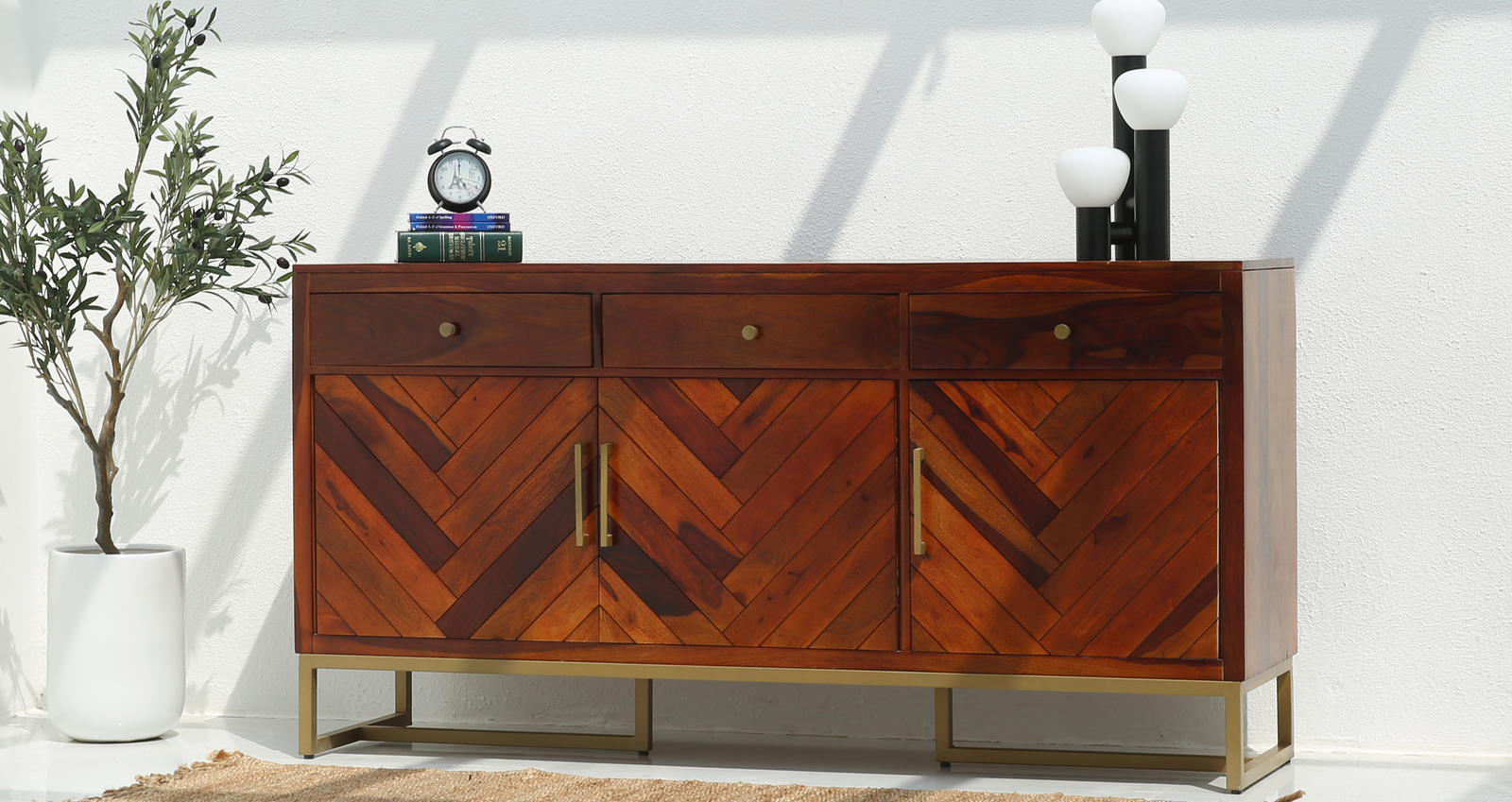 Sideboard for Living Room in India – Stylish & Functional Storage
