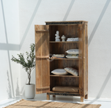 Dea Wooden Carved  Wardrobe with 2 Door