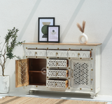 Crotzer Wooden Carved Sideboard