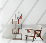 Moxie Sheesham Wood Bookshelf - Honey Finish