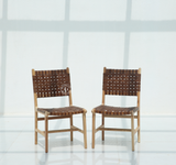 Kylooe Leather Dining Chair – Only One Pcs