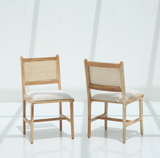 Can Dining Chair – Only One Pcs, Solid Acacia Wood