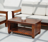 Refine Sheesham Wood Coffee Table - Honey Finish