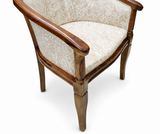 sheesham wood Arm Chair - teak finish Arina Living