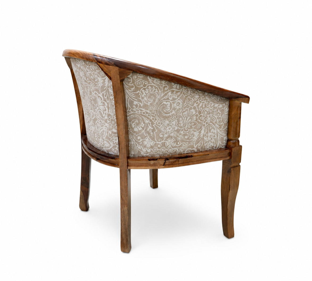 sheesham wood Arm Chair - teak finish Arina Living