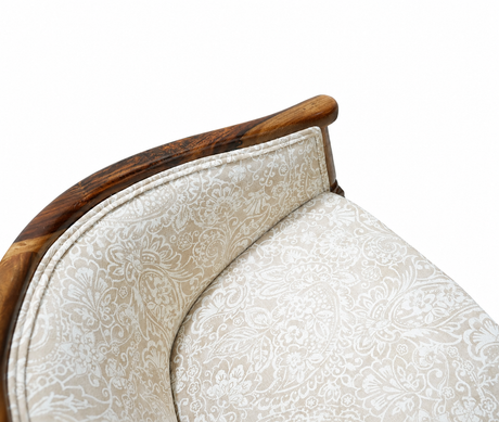 sheesham wood Arm Chair - teak finish Arina Living