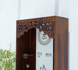 Wooden Temple with Storage - Honey finish Arina Living