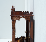 Wooden Temple with Storage - Honey finish Arina Living