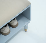Solid Wood Shoe racks - Grey finish Arina Living