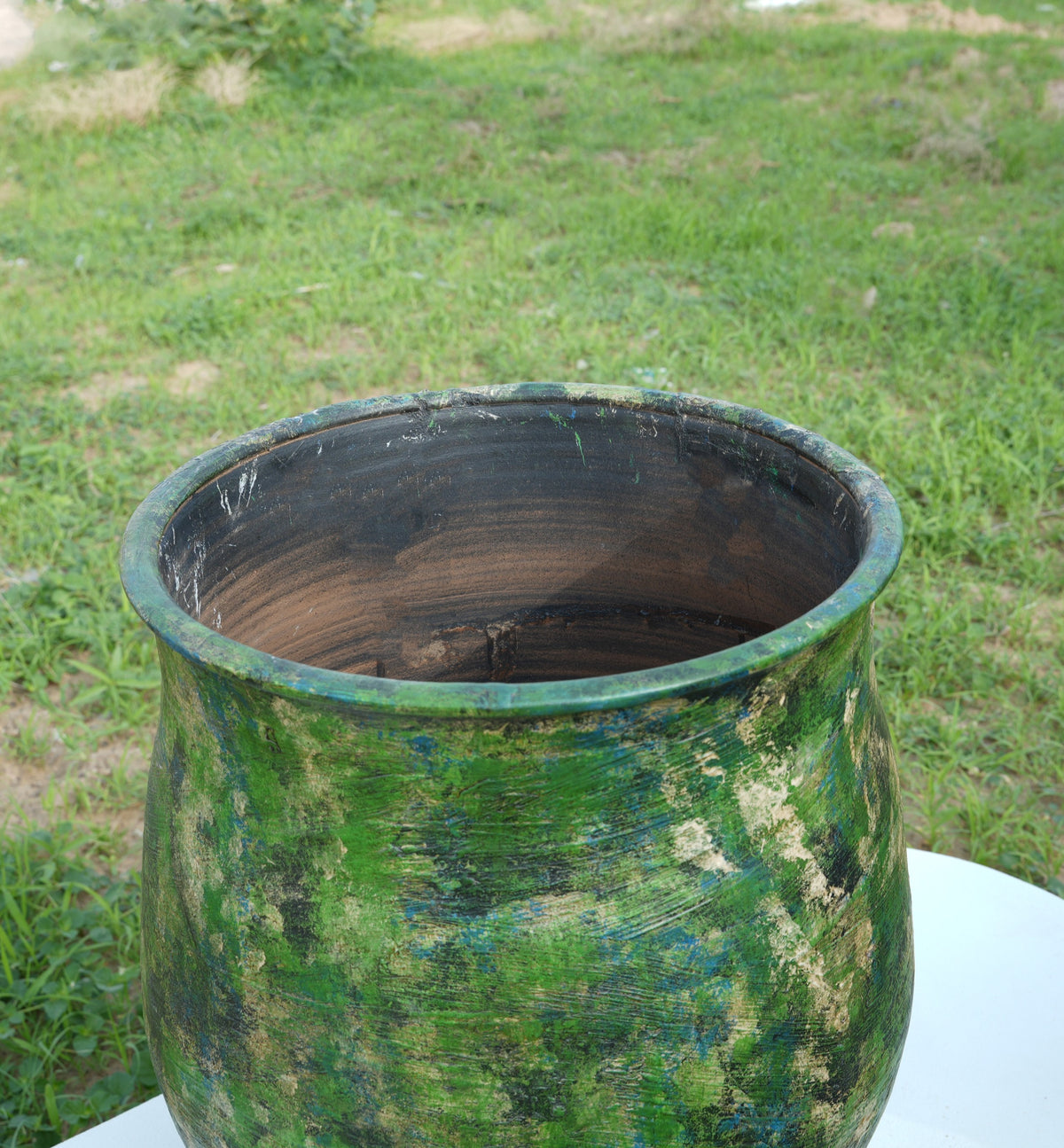 Handcrafted Terracotta Decorative Planters - Set of 2 Arina Living
