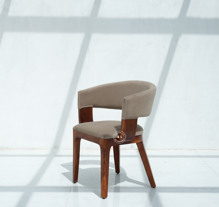 wooden arm chair - honey finish Arina Living