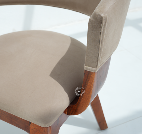 wooden arm chair - honey finish Arina Living