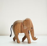Handcrafted Wooden Elephant Décor Arina Living