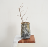 Rustic Terracotta Vase with Jute Detailing Arina Living