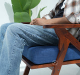 sheesham wood Lounge Chair Arina Living