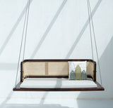 Prestow Sheesham Wood Swing Chair - Honey finish Arina Living