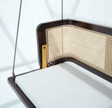 Prestow Sheesham Wood Swing Chair - Honey finish Arina Living