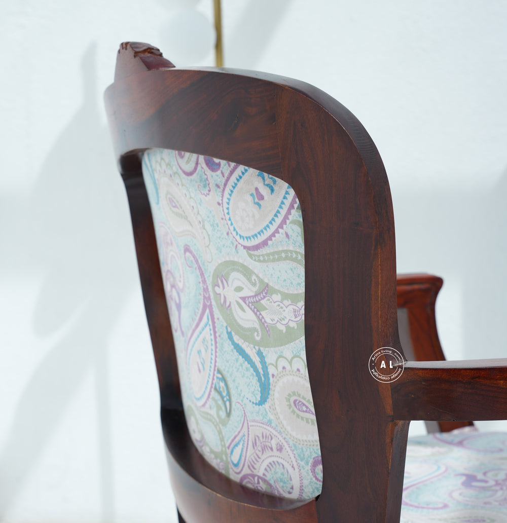 Sheesham wood Arm Chair - Honey finish Arina Living