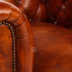 1 Seater Leather Sofa Arina Living