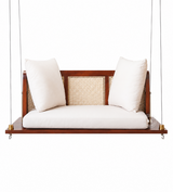 Prestow Sheesham Wood Swing Chair - Honey finish