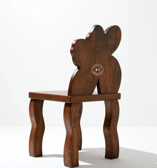 Acacia Wood Kids Flower Chair – Premium Honey Finish Arina Living