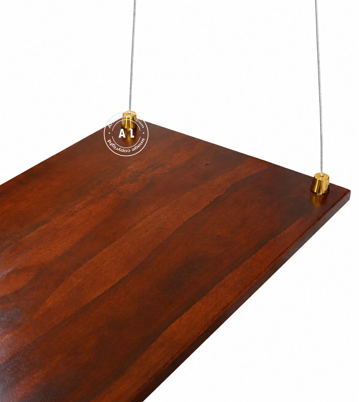 Sheesham Wood Swing Chair - Honey finish