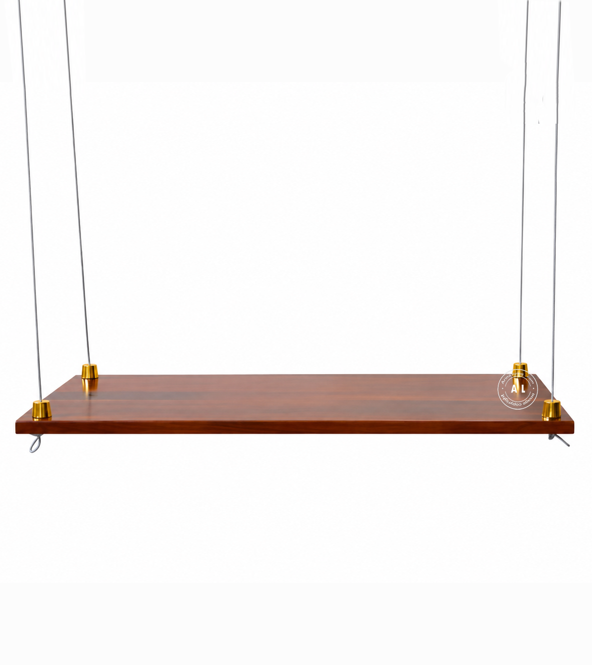 Sheesham Wood Swing Chair - Honey finish