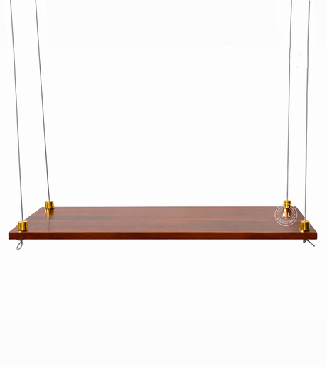 Elegant Sheesham Wood Swing Chair - Honey finish Arina Living