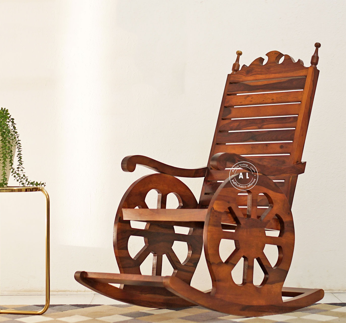 Rocking Chair - Honey Finish Arina Living