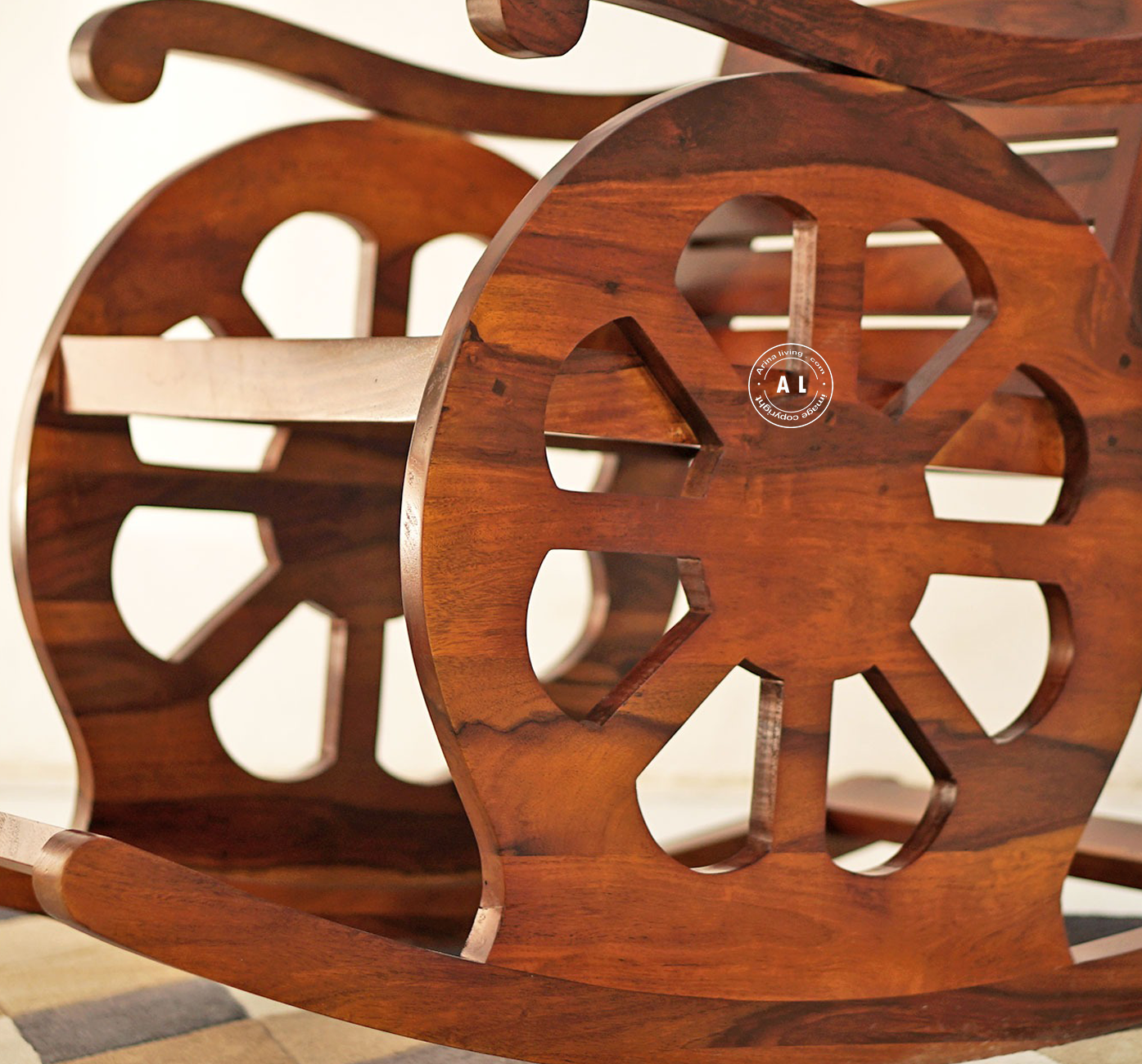 Rocking Chair - Honey Finish Arina Living