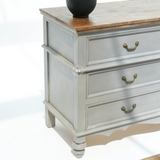 Chester Solid Mango Wood 6 Drawer Chest of Drawers – White Finish