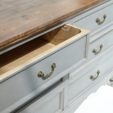 Chester Solid Mango Wood 6 Drawer Chest of Drawers – White Finish