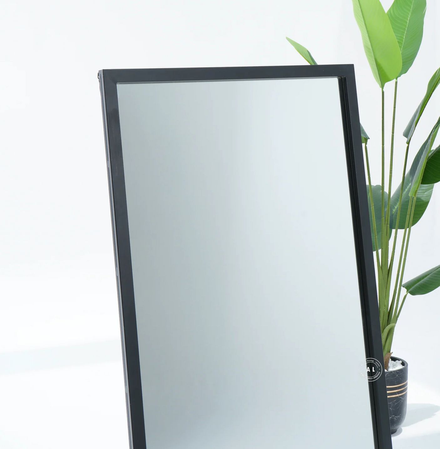 Chriss Black Metal Mirror Frame | Full Length Decorative Mirror