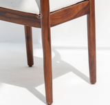 Dorsey Acacia Wood Dining Chair with Cushioned Seat – Honey Finish