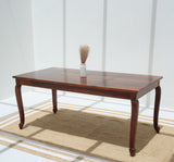 Sheesham Wood 6 Seater Dining Table – Only Table , Honey Finish Arina Living