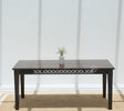 Honor Sheesham Wood 6 Seater Dining Table – Walnut Finish Arina Living